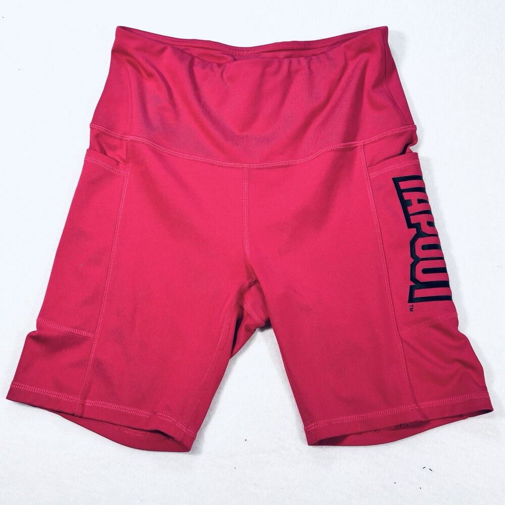 Tapout Athletic Pink Shorts Side Pockets Wide Power Waistband